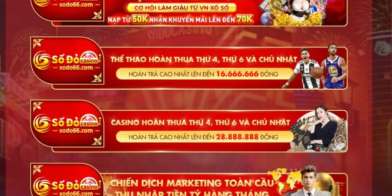 Khuyến mãi hoàn thua áp dụng cho mọi đối tượng khi có cược thua tại nhà cái